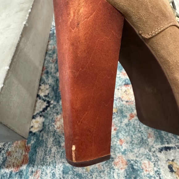 Jeffrey Campbell Havana Last Brown Suede Heeled Shoes - Picture 4 of 7